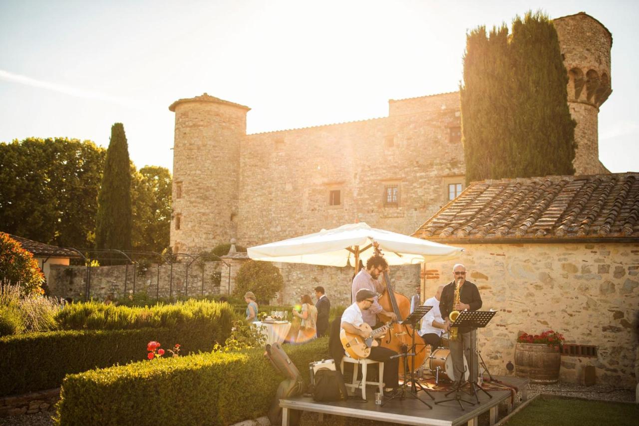 基安蒂盖奥勒 Castello Di Meleto旅馆 外观 照片