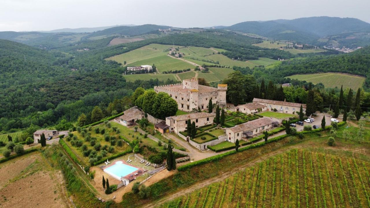 基安蒂盖奥勒 Castello Di Meleto旅馆 外观 照片