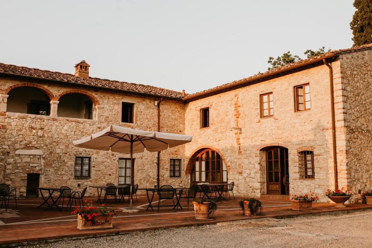 基安蒂盖奥勒 Castello Di Meleto旅馆 外观 照片