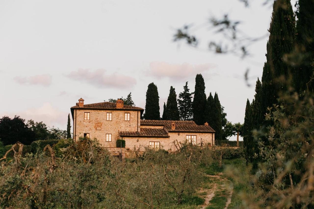 基安蒂盖奥勒 Castello Di Meleto旅馆 外观 照片