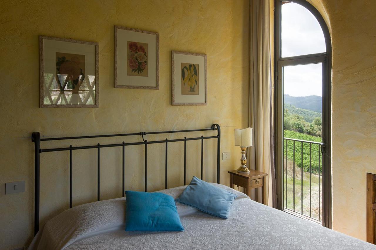 基安蒂盖奥勒 Castello Di Meleto旅馆 外观 照片
